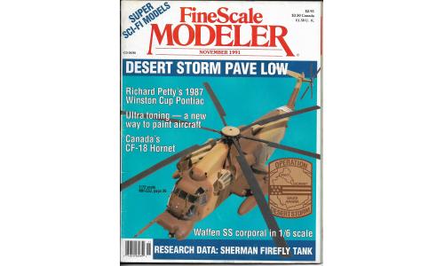 Revista Fine Scale Modeler 1991-11 Desert Storn